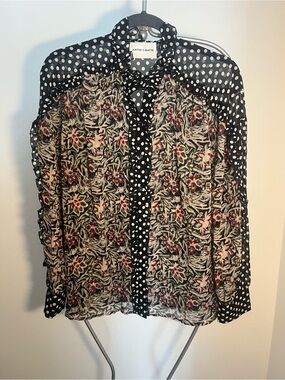 Antik Batik Balyna Silk Blouse